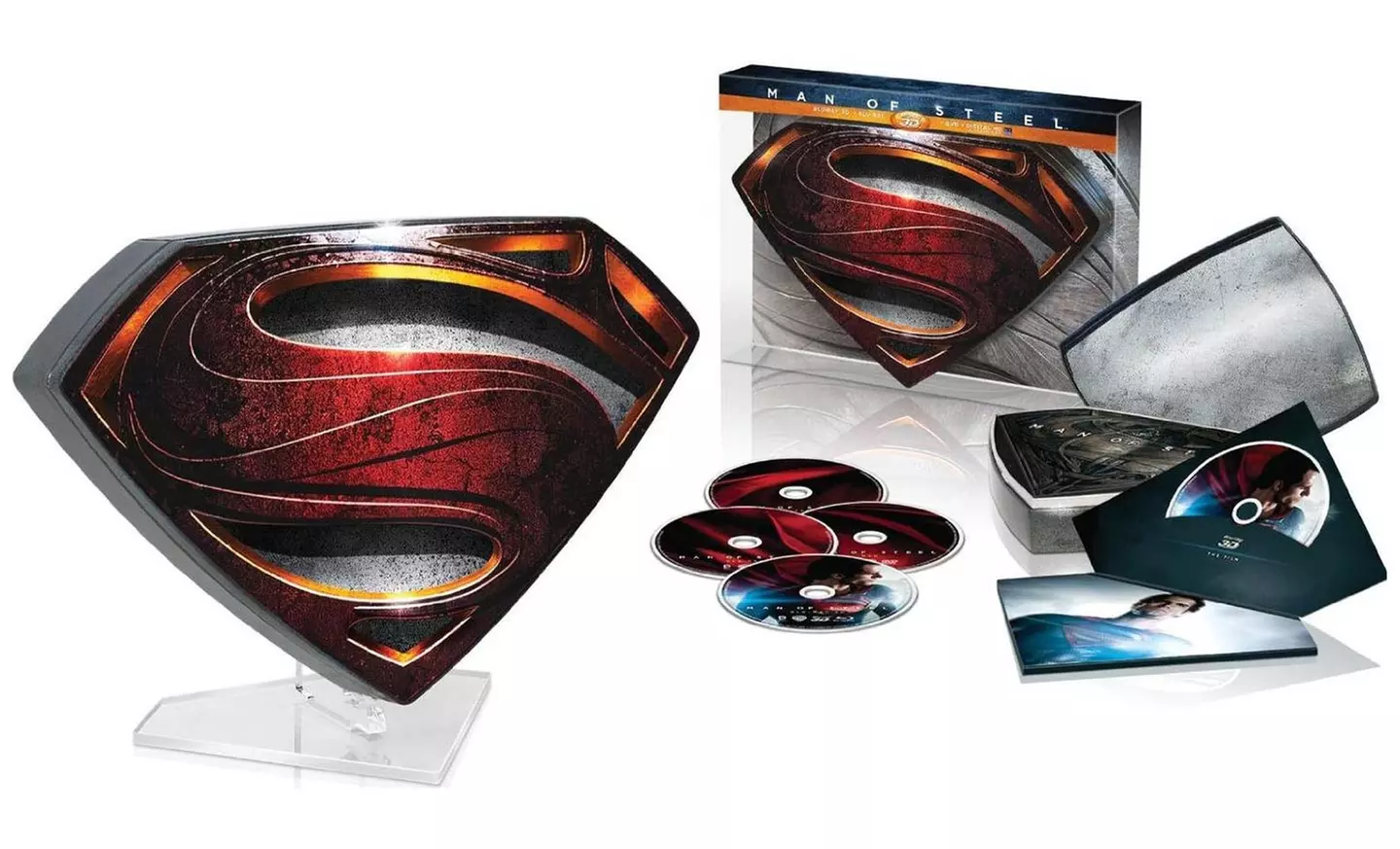 Man of Steel Collector's Edition 3D Blu-ray Combo Pack. Free Returns. - Primary Image