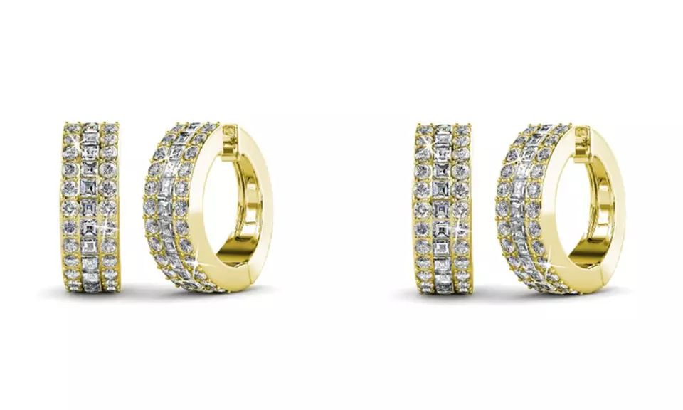 1, 2 o 3 paia di orecchini Olena con cristalli Swarovski®