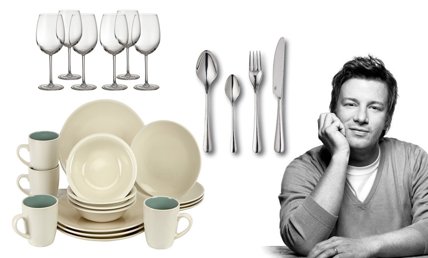 Image 1: Jamie Oliver Dinnerware Set