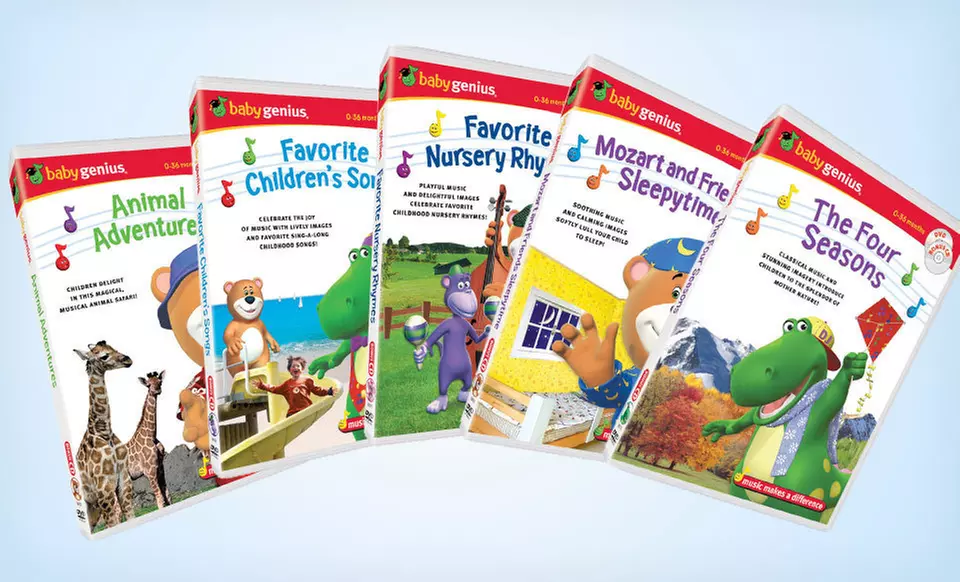 $19.99 for a Baby Genius 10-Disc CD and DVD Collection ($75 List Price). Free Shipping. - Primary Image