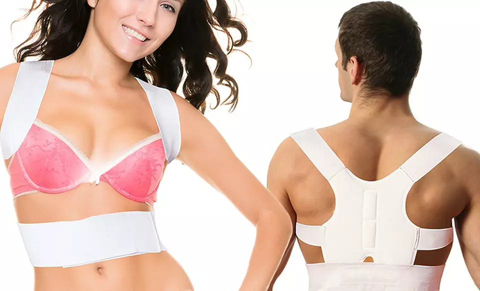 Evertone Posture Support Corrective Back Bridge with Magnetic Therapy - Primary Image