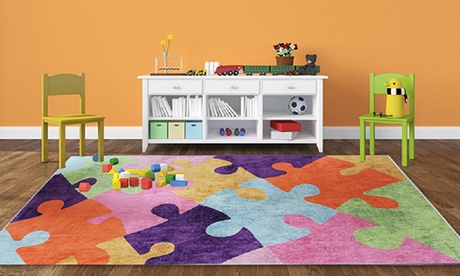Tapis coloré pour enfant