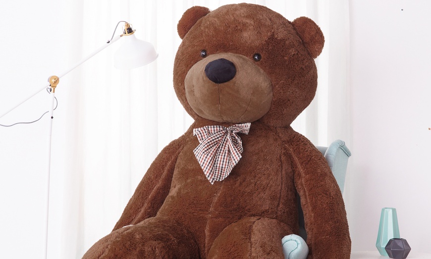 Image 32: Oversized Soft Teddy Bear