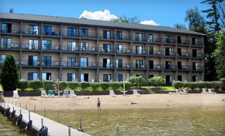 One- or Two-Night Stay in a Jacuzzi Room at Beachfront Hotel (Up to 41% Off) - Primary Image