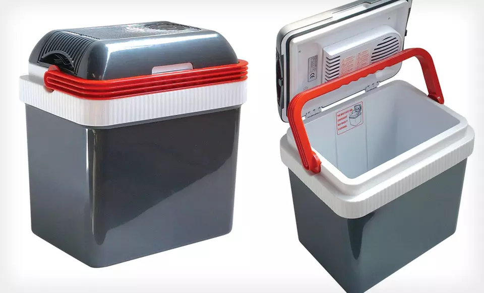 $59.99 for a Koolatron P-25 Fun-Kool Portable Electric Cooler ($109.95 List Price). Free Shipping and Returns. - Primary Image