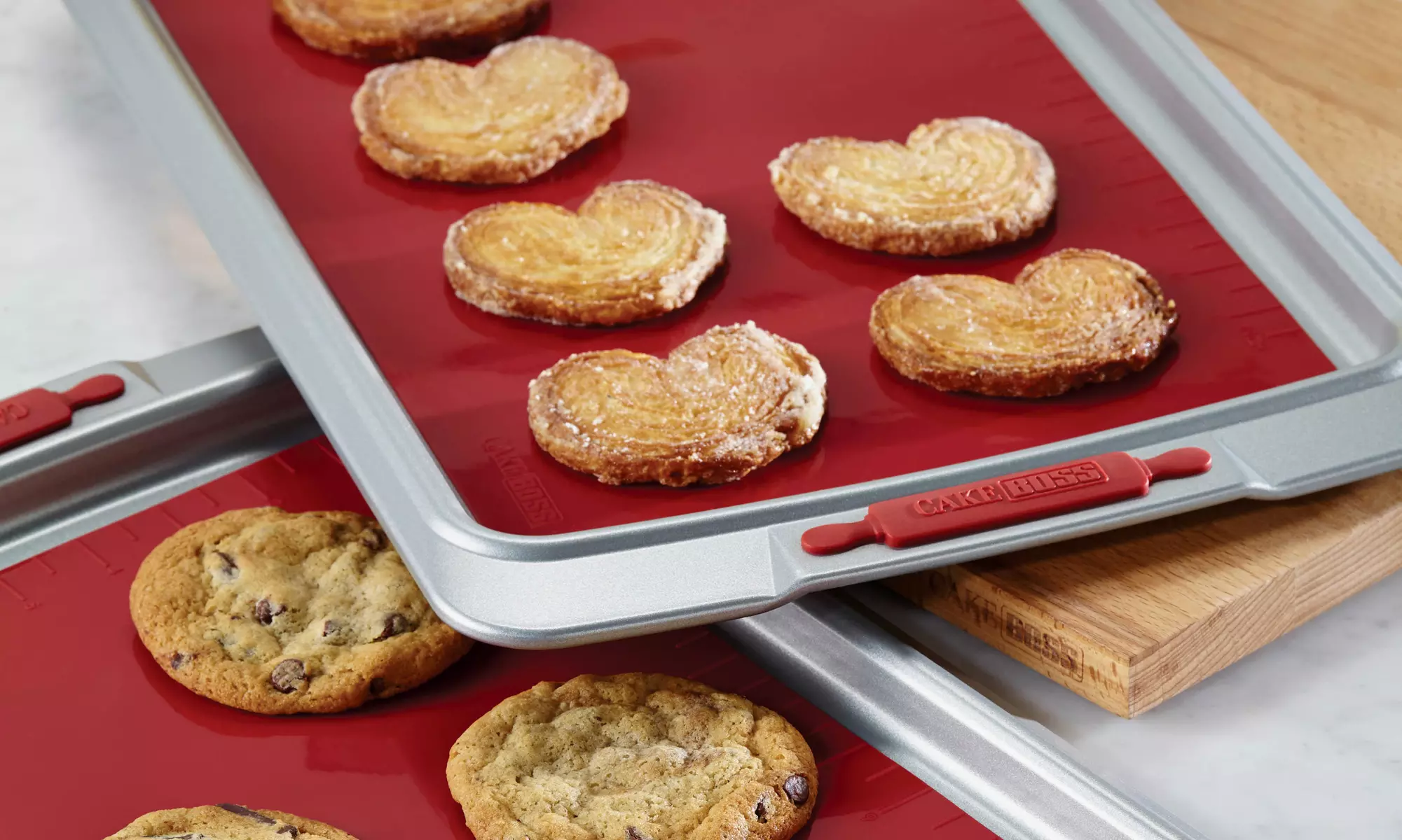 Cake Boss Countertop Accessories Silicone Baking Mat Set (2-Piece) - Primary Image