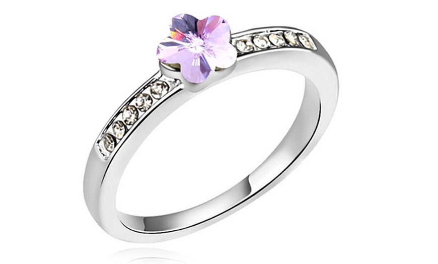 Image 2: SWAROVSKI Flower Ring