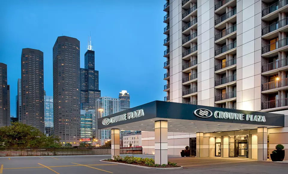 One-Night Stay with Valet Parking at Crowne Plaza Chicago Metro - Primary Image