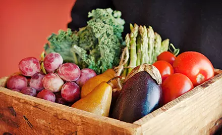 $18 for Box of Seasonal, Local Vegetables and Fruit with Delivery from Irv & Shelly's Fresh Picks ($36.50 Value) - Primary Image