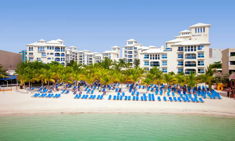 ✈ All-Inclusive Barceló Costa Cancún Stay with Air. Includes Taxes and Fees. Price per Person Based on Double Occupancy. - Primary Image