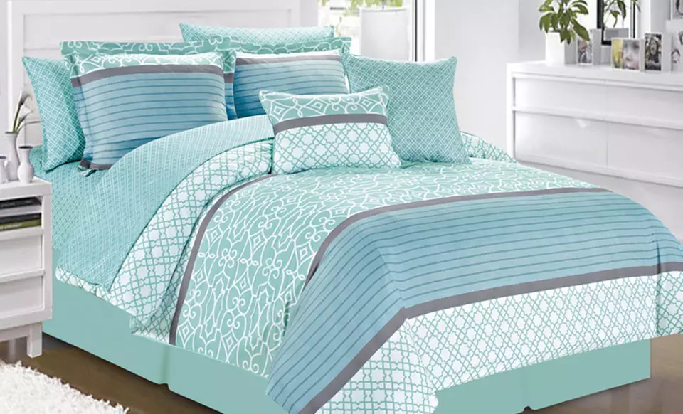 Printed 10-Piece Comforter Set from $69.99–$79.99 - Second Medium