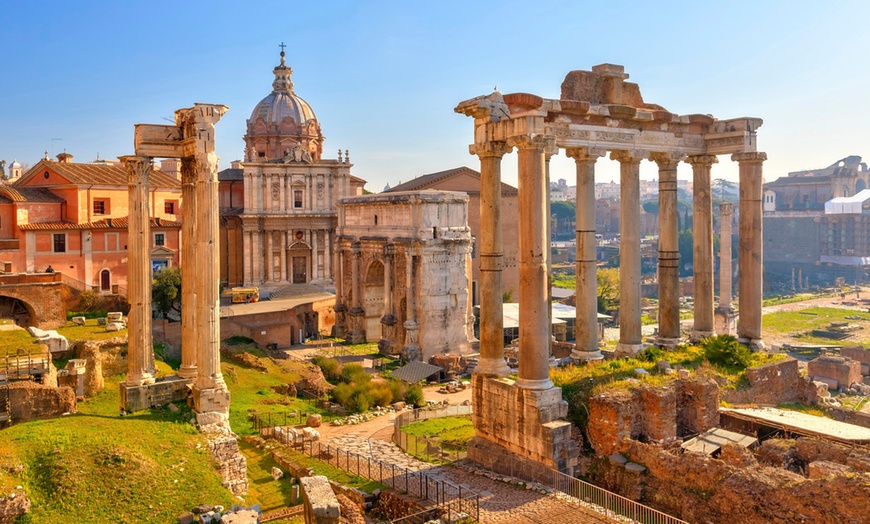 Image 3: Roma: Double, Triple or Family Room with Breakfast and Swimming Pool