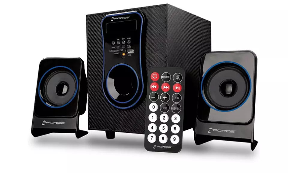 GForce 2.1-Channel Multimedia Bluetooth Speakers - Second Medium