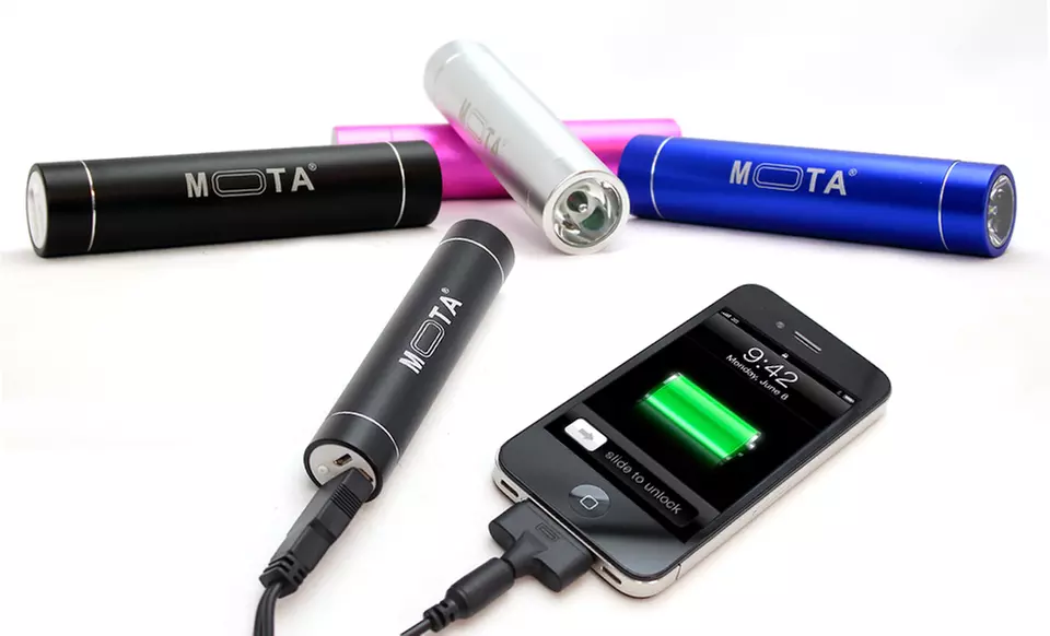 $19.99 for a Mota 2600 mAh Smartphone Battery Stick ($80 List Price). Four Colors Available. Free Shipping and Returns. - Primary Image