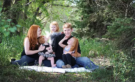 $89 for a One-Hour Photo Shoot for Up to Four, a Keepsake CD, and Prints from Exposure Photography ($350 Value) - Primary Image