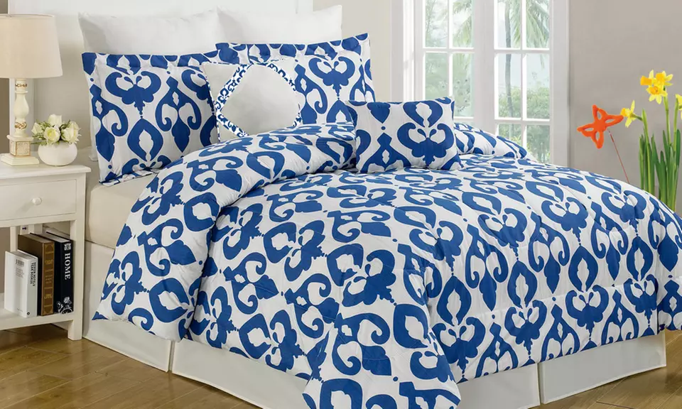 8-Piece Extra-Soft Comforter Set - Primary Image