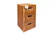 Woodluv 3- or 4-Drawer Wicker Storage Unit - Second Medium