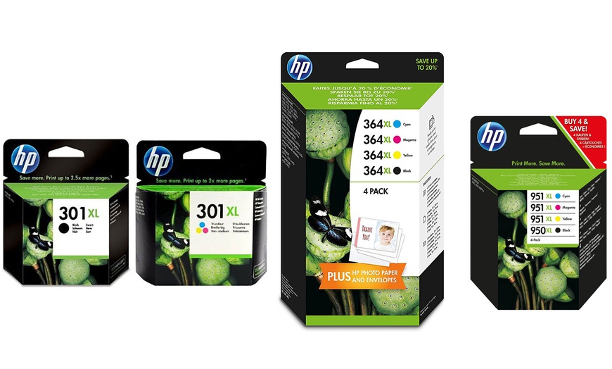 Image 1: HP Ink Cartridges or Multi-Packs