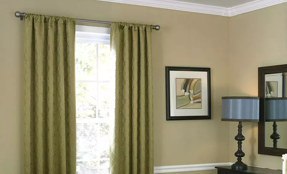 $24.99 for Veratex Drapery Panel Sets ($59.94 List Price). Multiple Colors Available. Free Shipping and Free Returns. - Primary Image