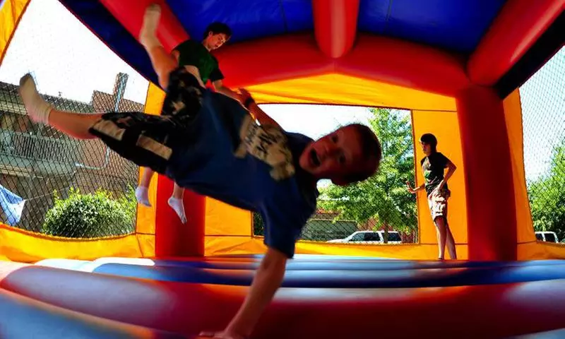 Six-Hour Bounce-House Rental from Happy Bouncers Party Rentals (15% Off) - Primary Image