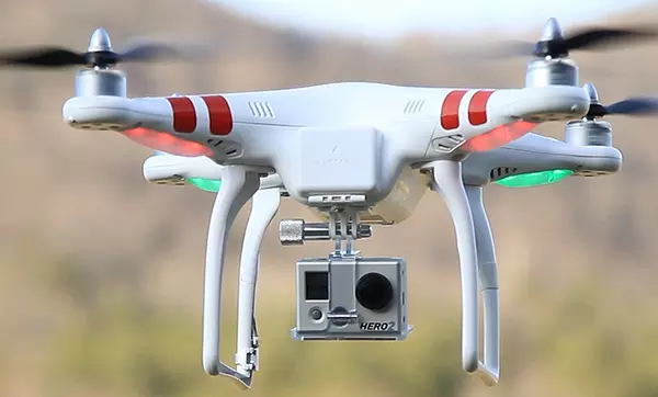 DJI Phantom 1 Quadcopter with GoPro Mount