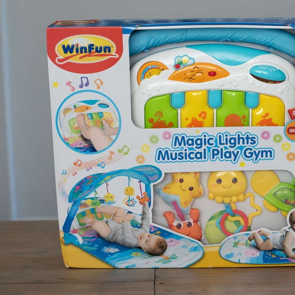 magic lights musical play gym