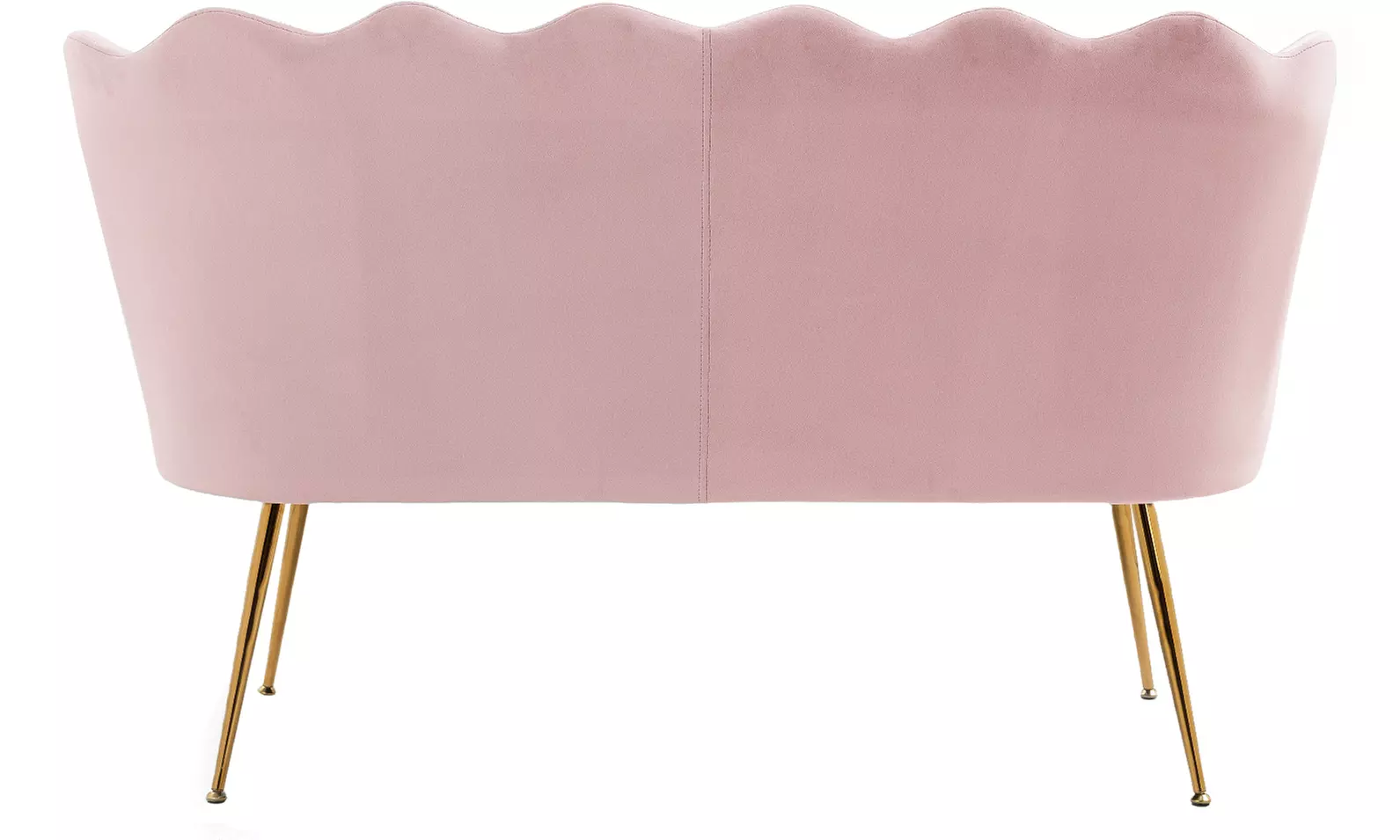 Divano a due posti a forma di conchiglia