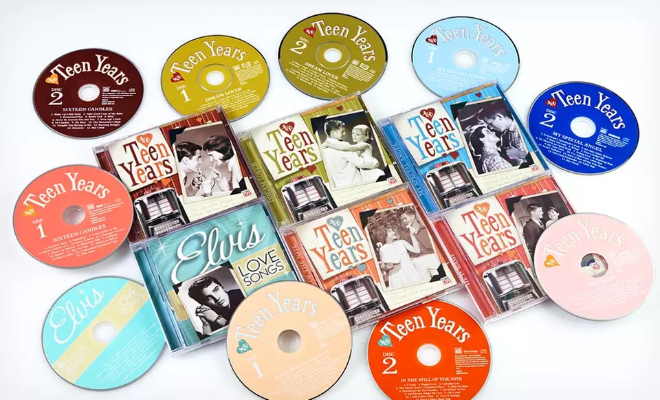 $73.99 for Time Life: The Teen Years 10-CD Box Set ($149.98 List Price). Free Shipping. - Second Medium