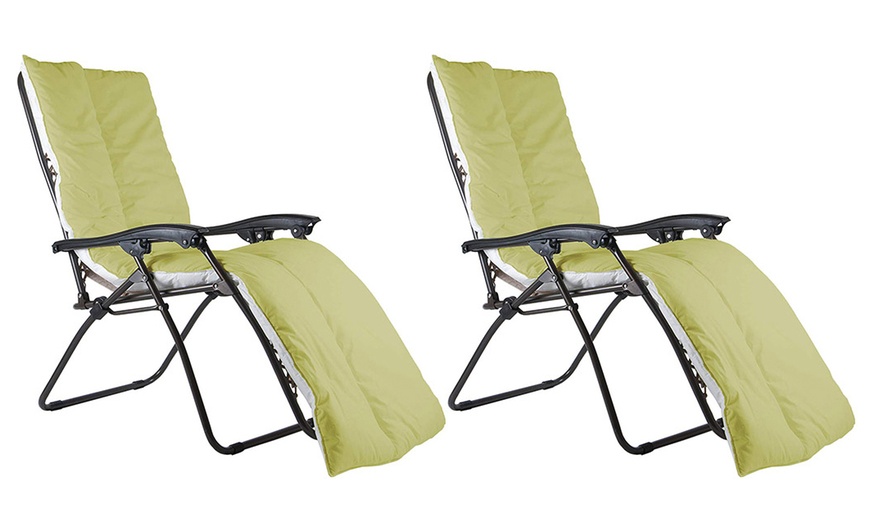 Image 7: Sun Lounger Cushions