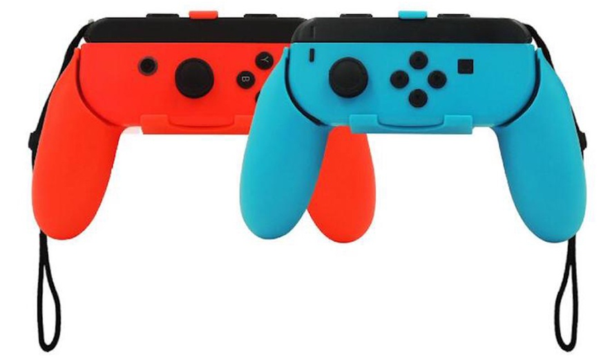 Image 4: 2er- oder 4er-Set Halterungen für Nintendo Switch