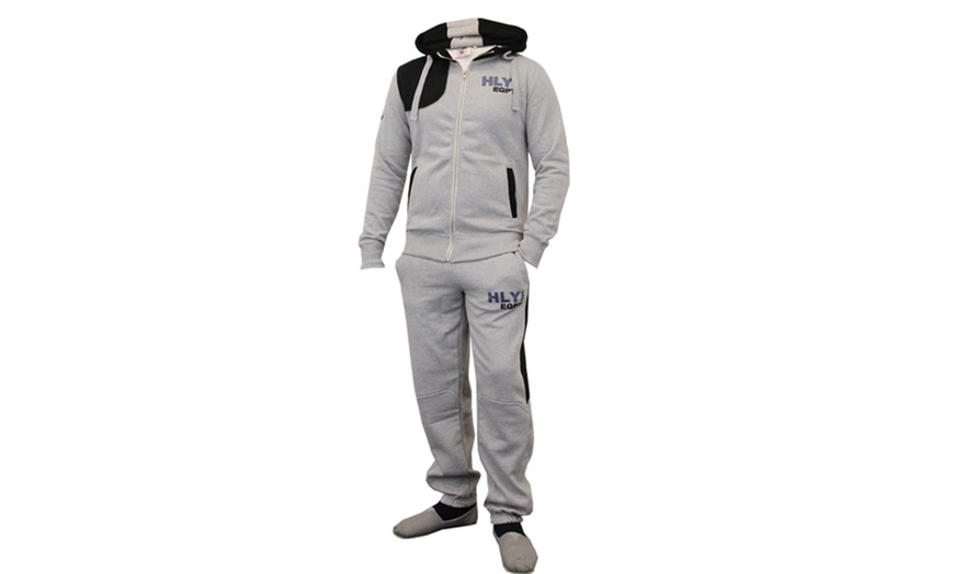 Image 29: Men's Two-Piece Tracksuit Set