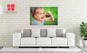 Personalised Canvas Print from Fabness