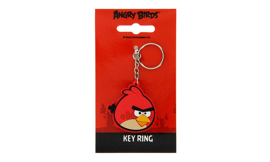 Image 2: Three Angry Birds Key Rings