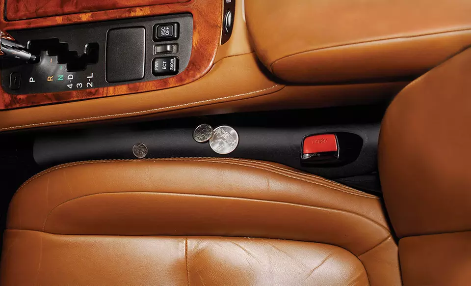 $19 for Two Drop Stop Car Seat-Crack Wedges with Slide-Free Pad and Light ($27.95 List Price). Free Shipping & Returns. - Primary Image