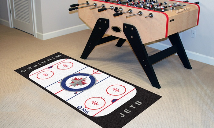 Nhl Hockey Rink Runner Carpets Groupon