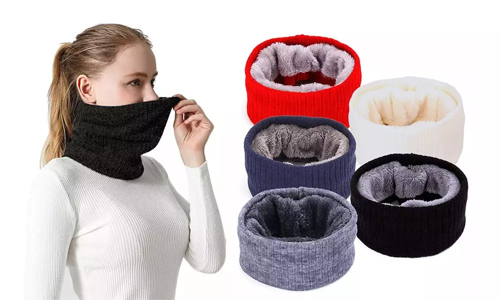 1x oder 2x Doppellagiger Halswärmer