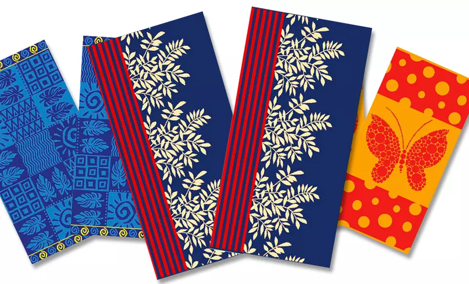 2-Pack of Northpoint Redondo or Grenadine Beach Towels. Multiple Options Available. Free Returns. - Primary Image