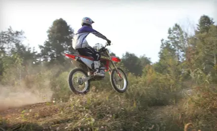 Three-Hour Dirt-Bike-Riding Lesson with Bike Rental and Equipment for One or Two at MidsouthmotoX (Up to 68% Off) - Primary Image