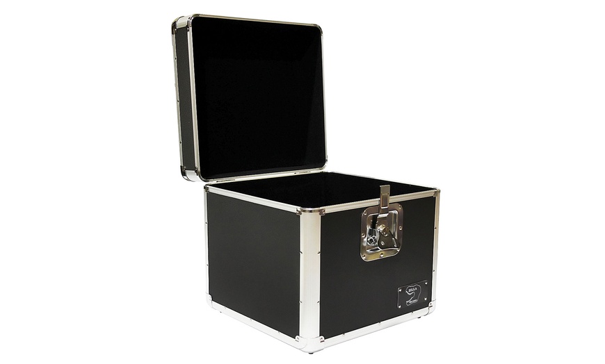 Image 2: Vinyl Storage Case for 100 12'' LPs