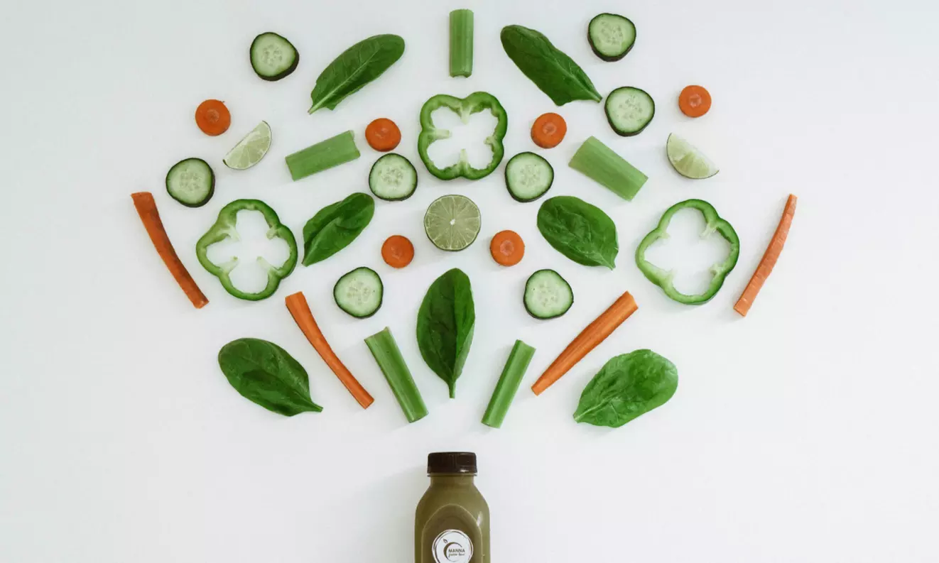Smoothies, Juices, and More at Manna Juice Bar (Up to 33% Off). Two Options Available. - Second Medium