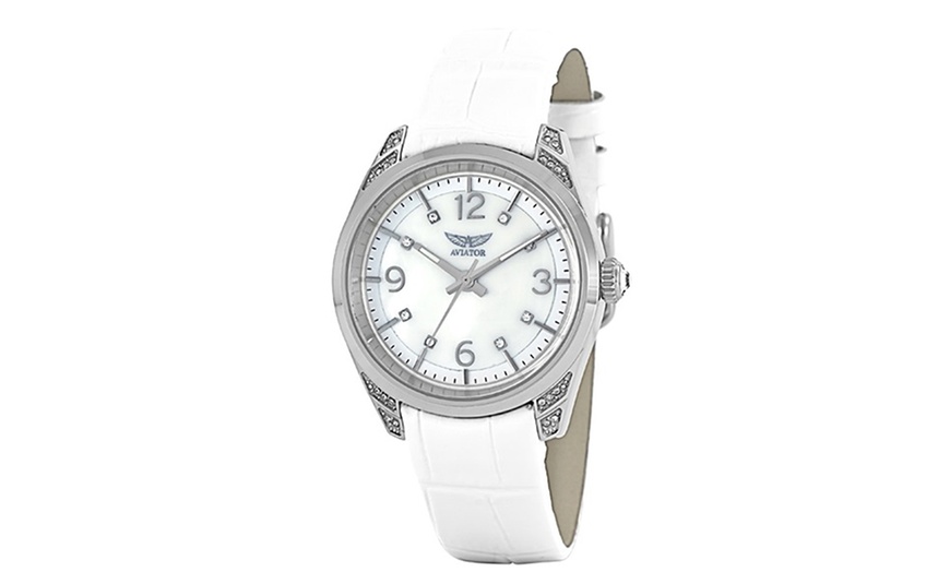 Image 9: Aviator Ladies' Wrist Watch