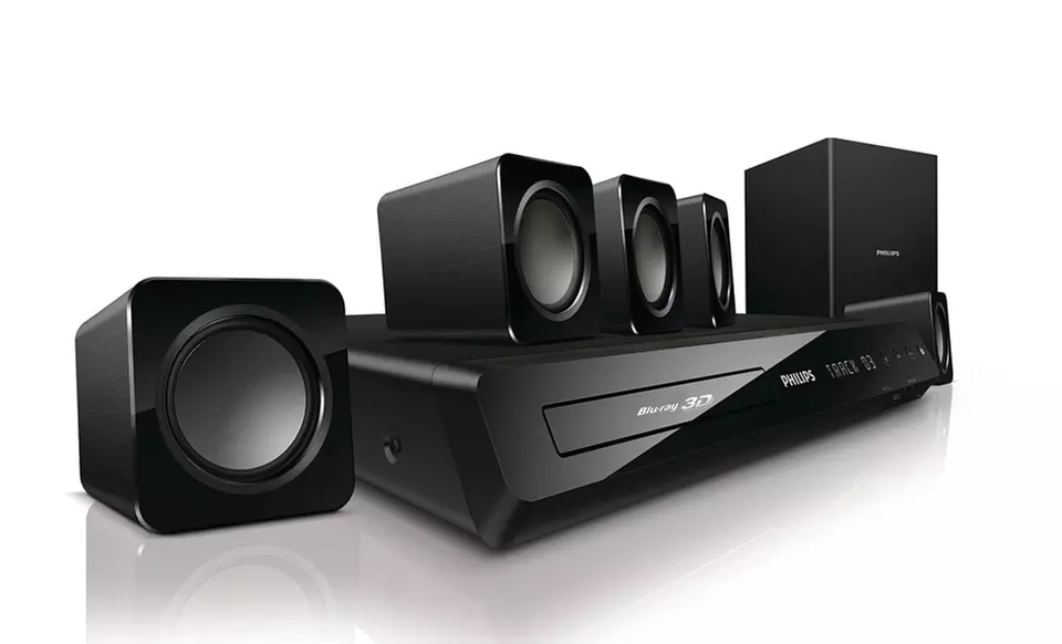 Philips Smart 3D Blu-ray 5.1 Home-Theater System (HTS3541/F7) (Manufacturer Refurbished). Free Returns. - Primary Image