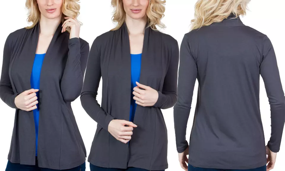 Steven Craig Women's Open-Front Cardigan - Second Medium