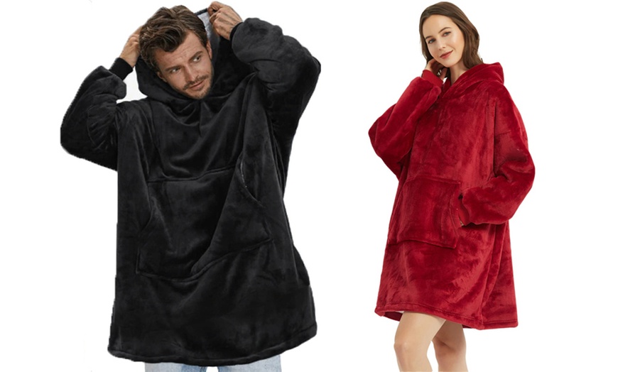 groupon oversized blanket hoodie