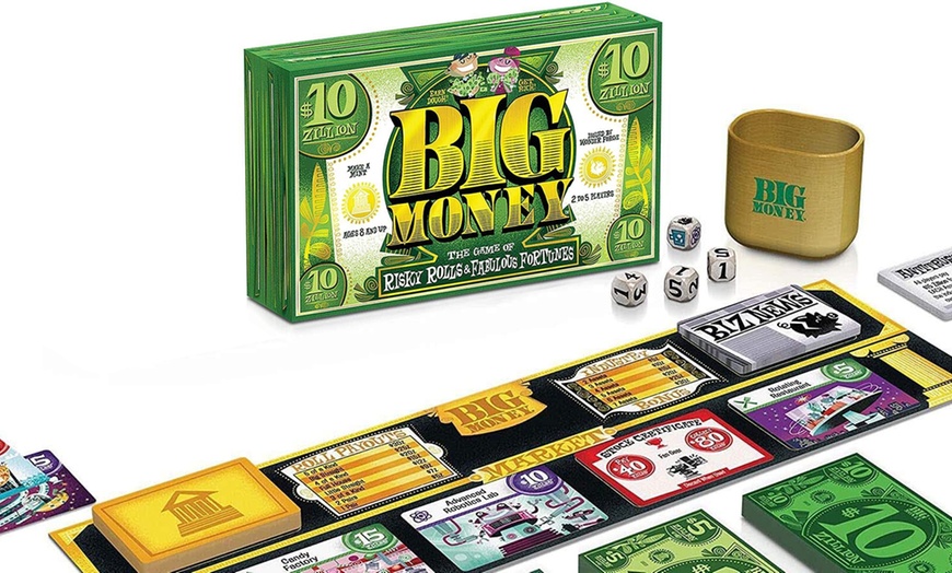 Image 1: Big Money Family Board Game