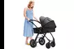KinderKraft 3-in-1 Kinderwagen MOOV in Grau, Schwarz oder Navy - Second Medium