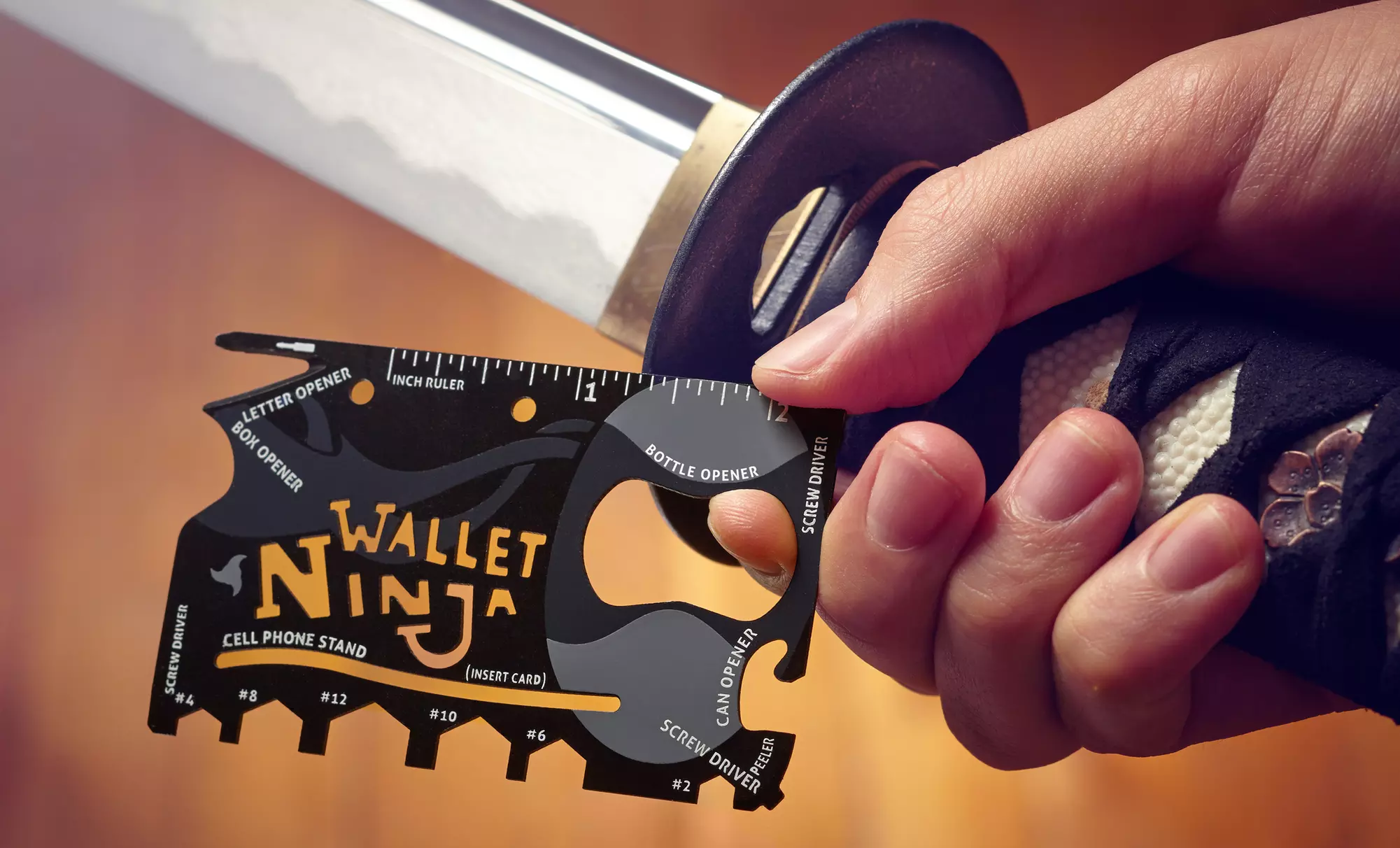 Wallet Ninja 18-in-1 Multitool - Primary Image
