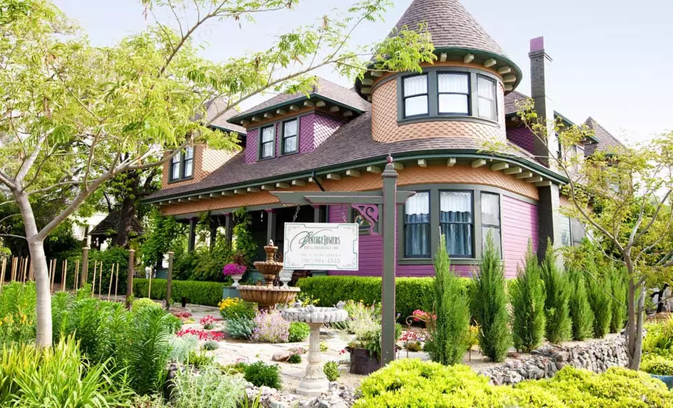 1- or 2-Night Stay with Wine-Tasting Passes for Two at Vintage Towers Bed & Breakfast Inn in Cloverdale, CA - Primary Image