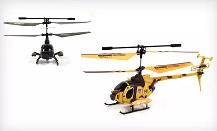 $44 for a Yiboo Remote-Controlled Helicopter with Built-In Video Camera ($109 List Price). Five Colors Available. - Primary Image