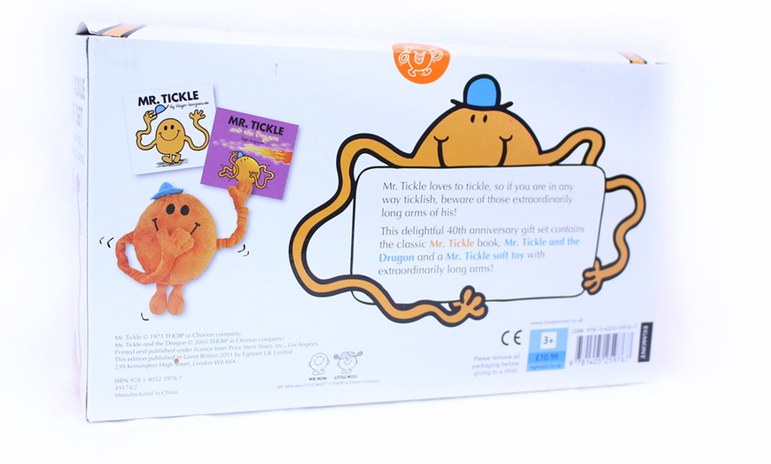 Image 7: Mr Tickle Toy and 2 Book Set